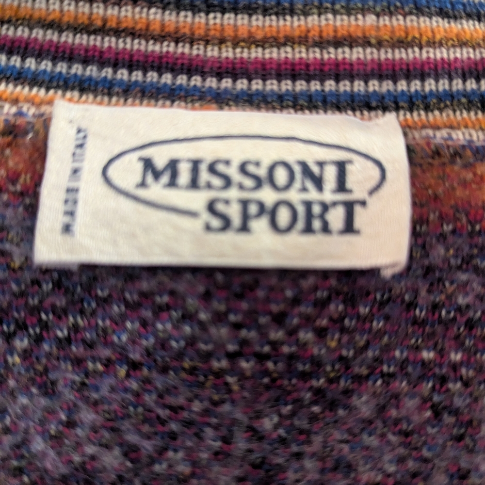 Vintage Missoni Sport Cardigan - Picture 3 of 10